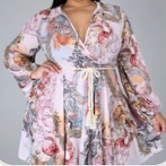 NWOT Tell Me About it Dress - Size 1X - Picture 4 of 14